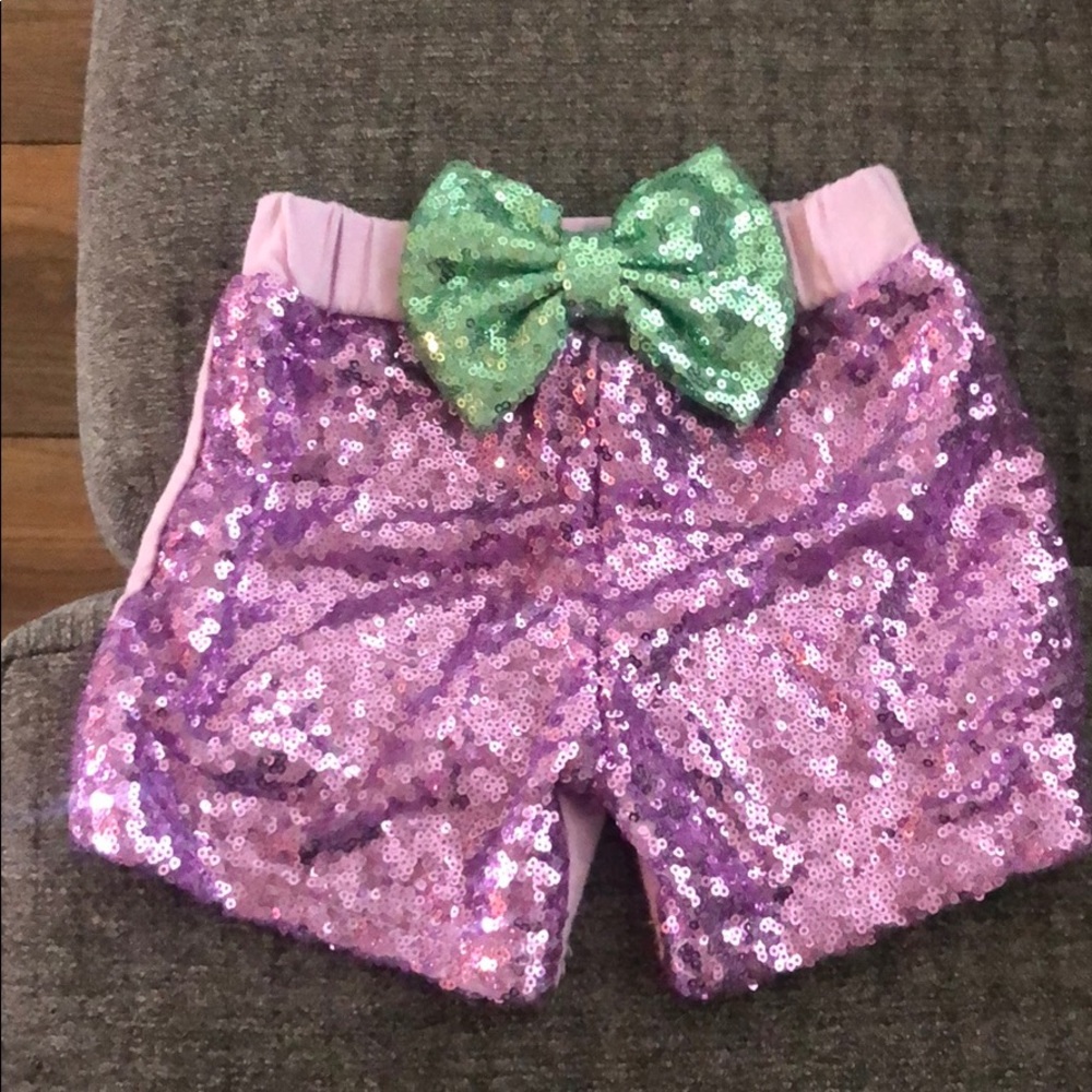 Girls sequin shorts
